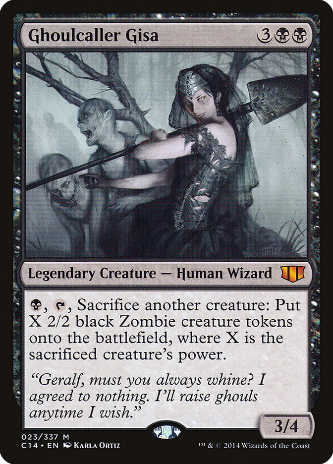 Ghoulcaller Gisa [Commander 2014] Magic: The Gathering