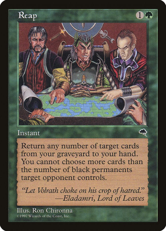 Reap [Tempest] Magic: The Gathering