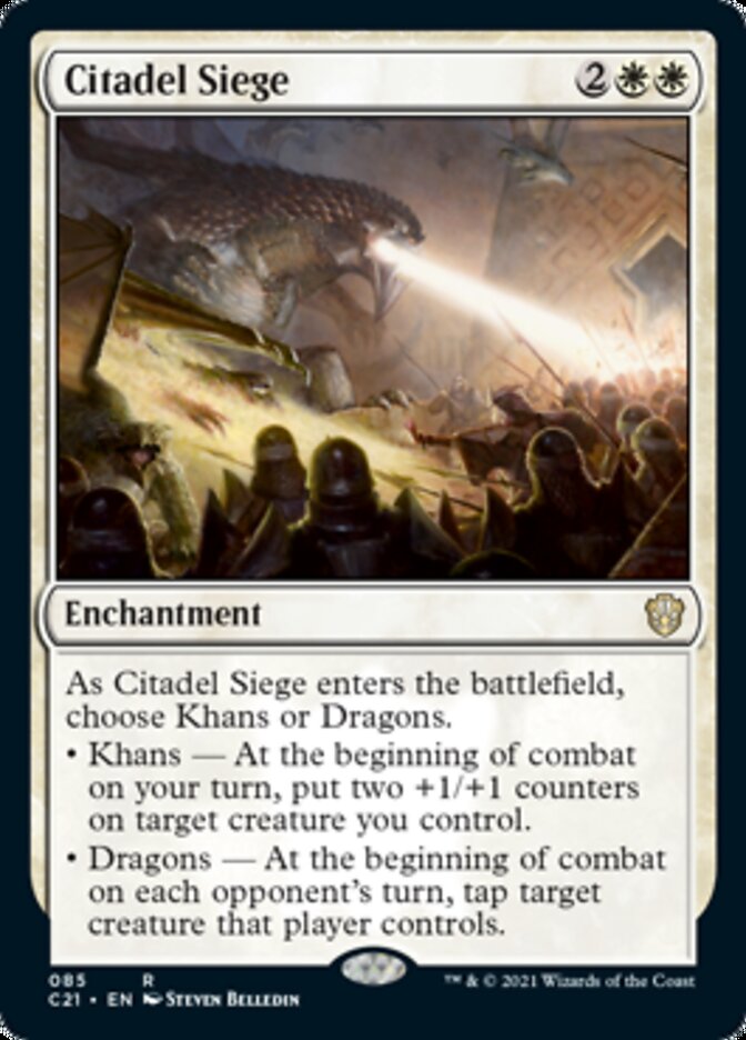 Citadel Siege [Commander 2021] Magic: The Gathering