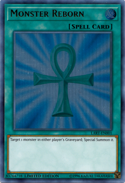 Monster Reborn [LART-EN001] Ultra Rare Yu-Gi-Oh!