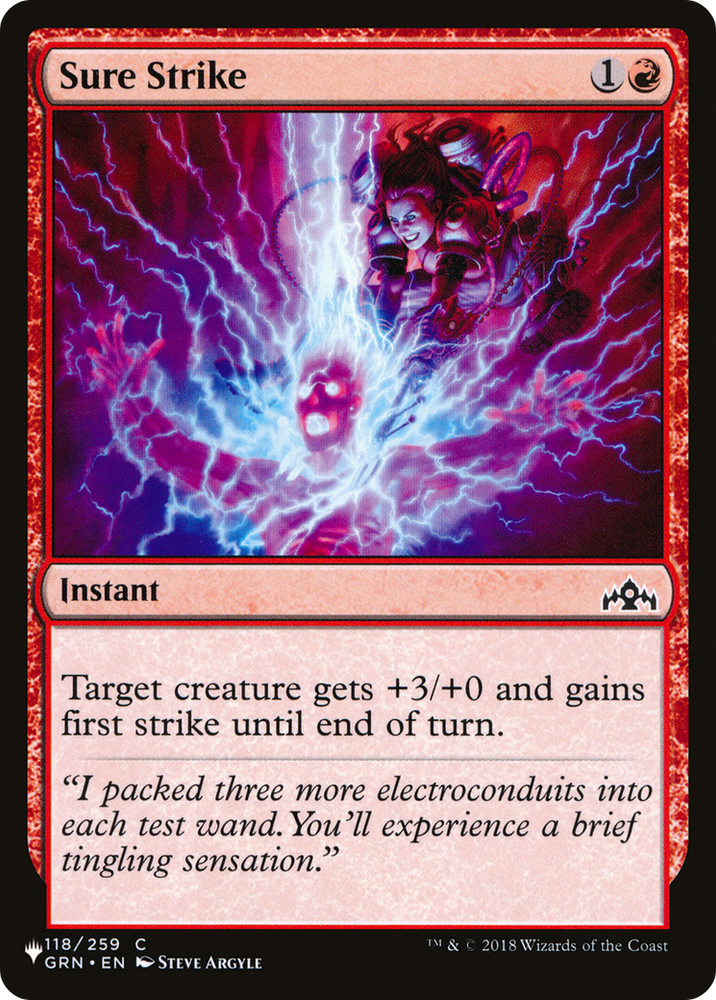 Sure Strike [The List] Magic: The Gathering