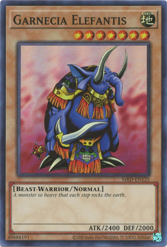 Garnecia Elefantis (25th Anniversary) [MRD-EN125] Super Rare - Yugioh Cards For Your TCG Needs!