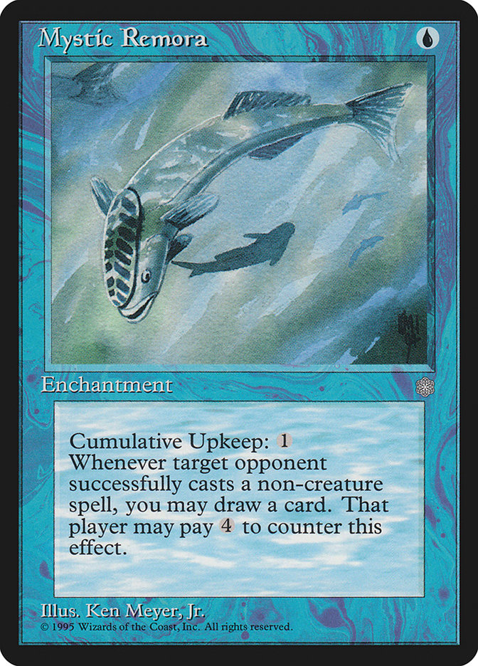 Mystic Remora [Ice Age] Magic: The Gathering