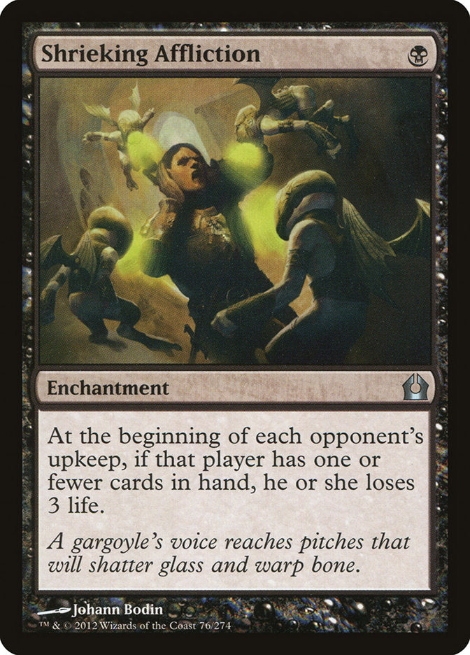 Shrieking Affliction [Return to Ravnica] Magic: The Gathering