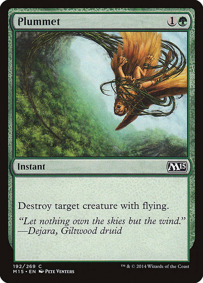 Plummet [Magic 2015] Magic: The Gathering