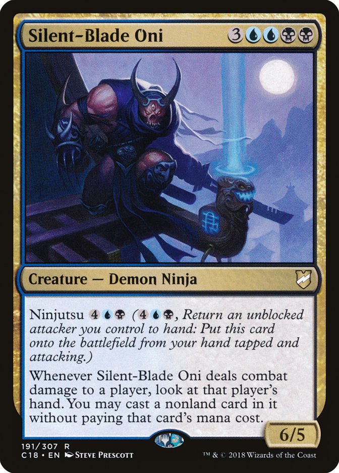 Silent-Blade Oni [Commander 2018] Magic: The Gathering