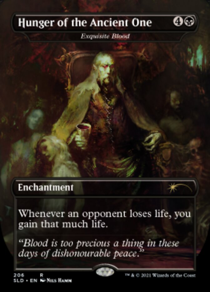 Exquisite Blood - Hunger of the Ancient One [Secret Lair Drop Series] Magic: The Gathering