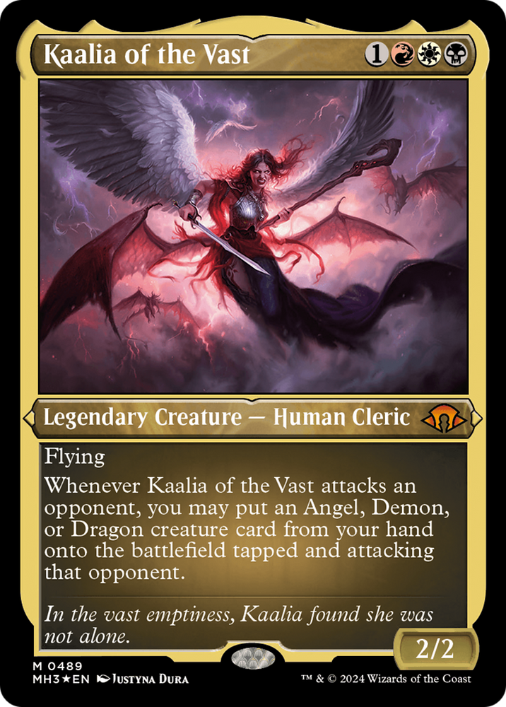 Kaalia of the Vast (Foil Etched) [Modern Horizons 3] Magic: The Gathering