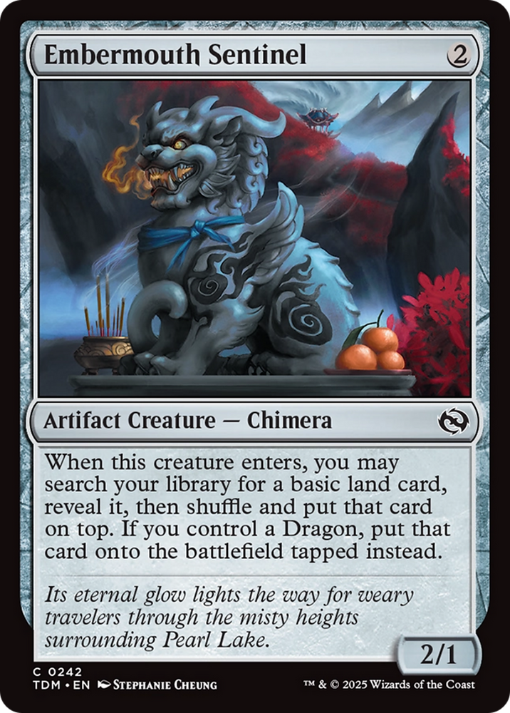 Embermouth Sentinel [Tarkir: Dragonstorm] Magic: The Gathering