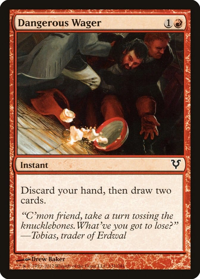 Dangerous Wager [Avacyn Restored] Magic: The Gathering