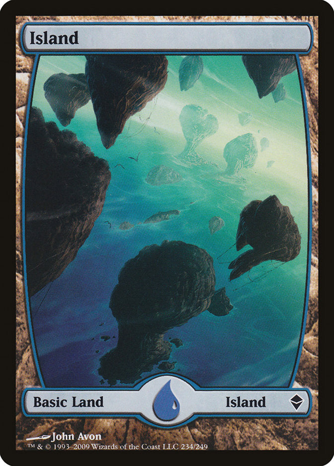 Island (234) [Zendikar] Magic: The Gathering