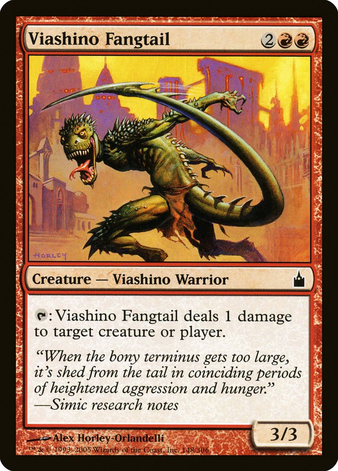 Viashino Fangtail [Ravnica: City of Guilds] Magic: The Gathering