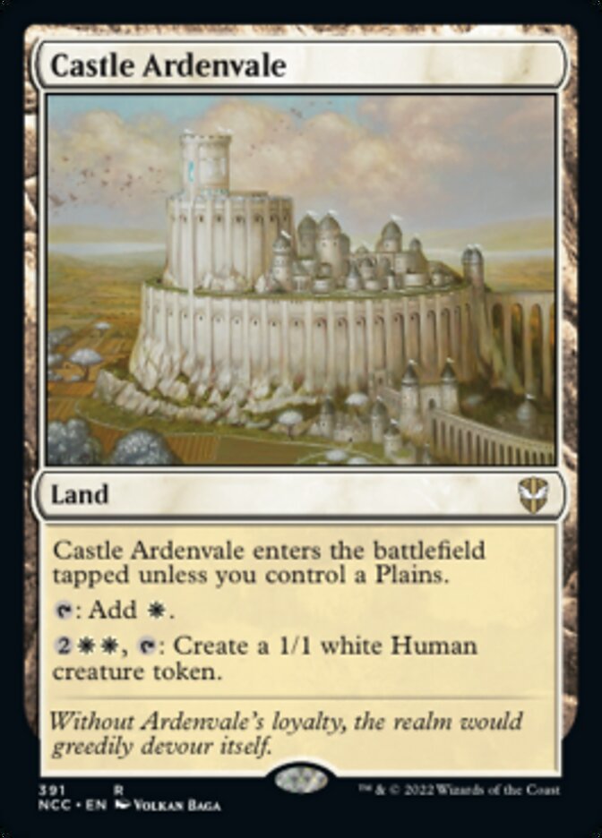 Castle Ardenvale [Streets of New Capenna Commander] Magic: The Gathering