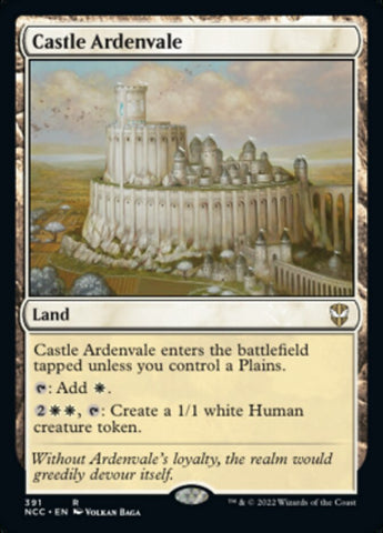 Castle Ardenvale [Streets of New Capenna Commander] Magic: The Gathering