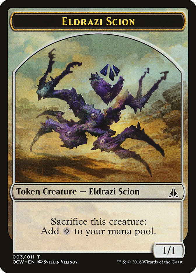Eldrazi Scion Token (003/011) [Oath of the Gatewatch Tokens] Magic: The Gathering