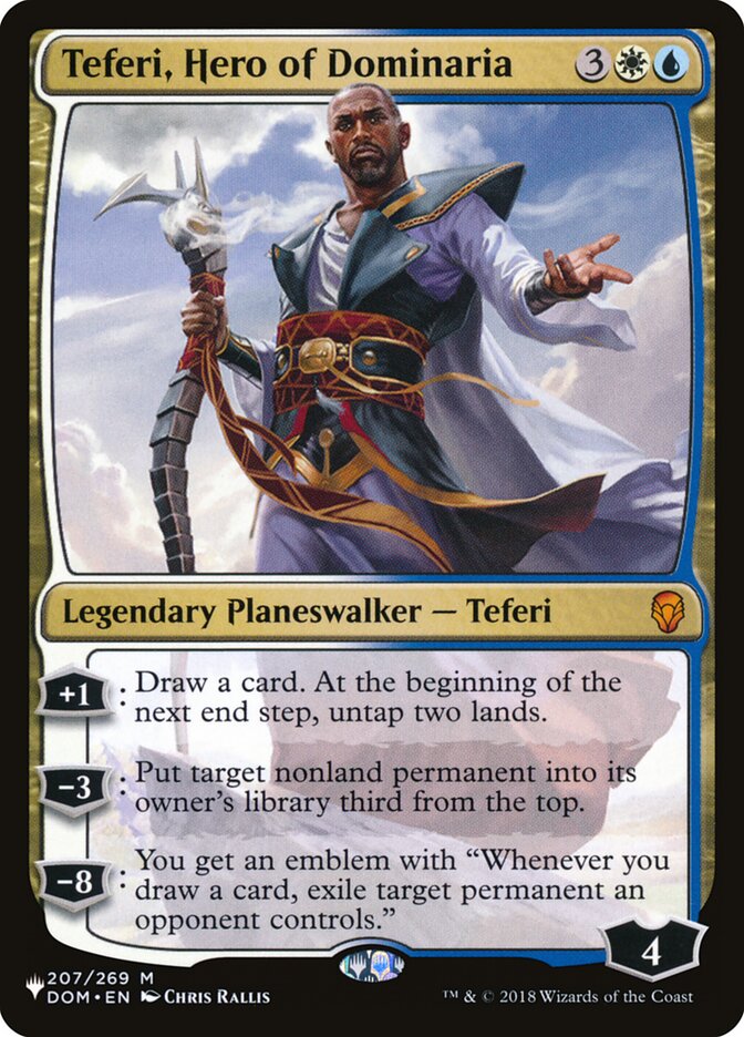 Teferi, Hero of Dominaria [The List] Magic: The Gathering