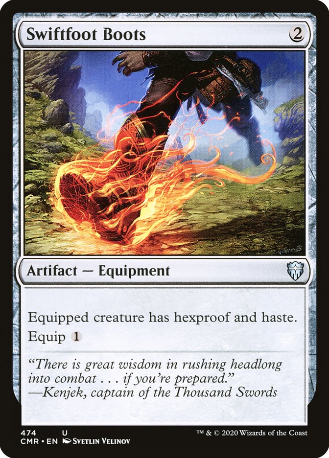 Swiftfoot Boots [Commander Legends] Magic: The Gathering
