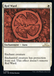 Red Ward [30th Anniversary Edition] Magic: The Gathering