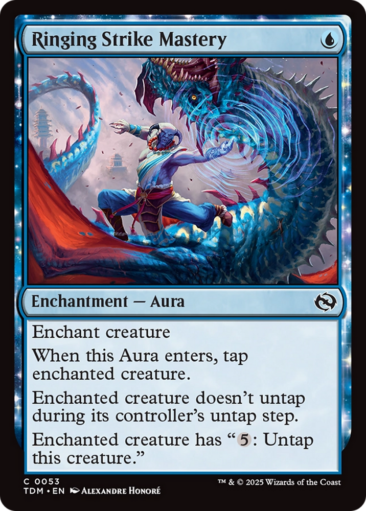 Ringing Strike Mastery [Tarkir: Dragonstorm] Magic: The Gathering