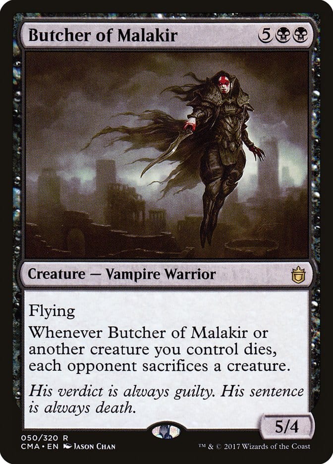Butcher of Malakir [Commander Anthology] Magic: The Gathering
