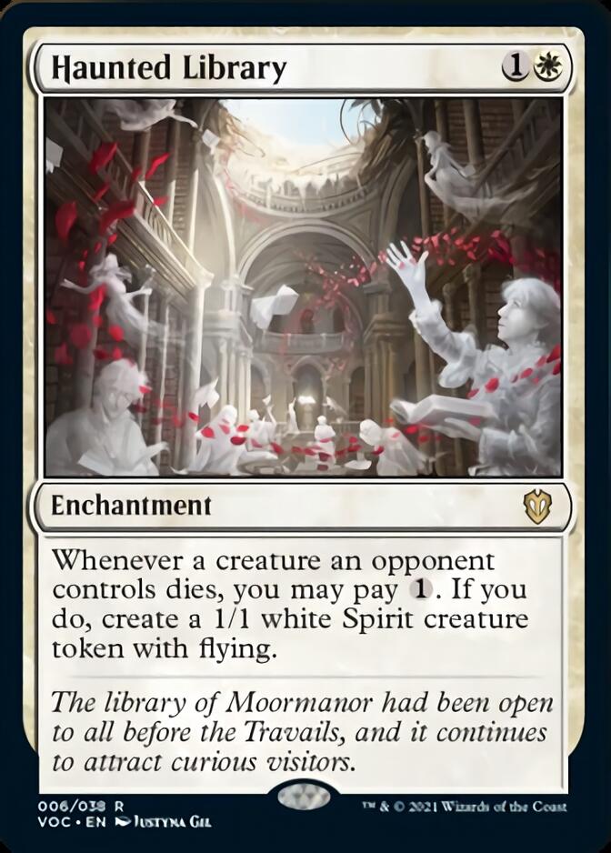 Haunted Library [Innistrad: Crimson Vow Commander] Magic: The Gathering