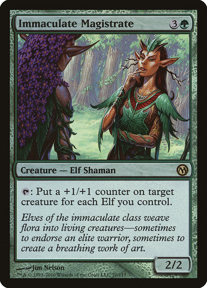 Immaculate Magistrate [Duels of the Planeswalkers] Magic: The Gathering