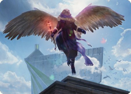 Balmor, Battlemage Captain Art Card 1 [Dominaria United Art Series] Magic: The Gathering