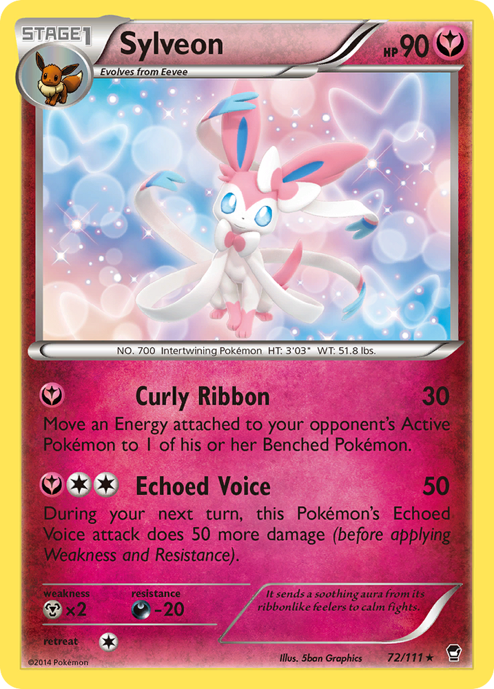 Sylveon (72/111) [XY: Furious Fists] Pokémon