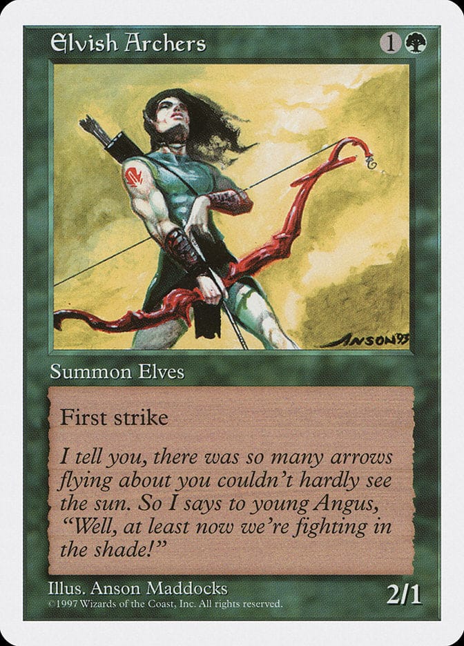 Elvish Archers [Fifth Edition] Magic: The Gathering