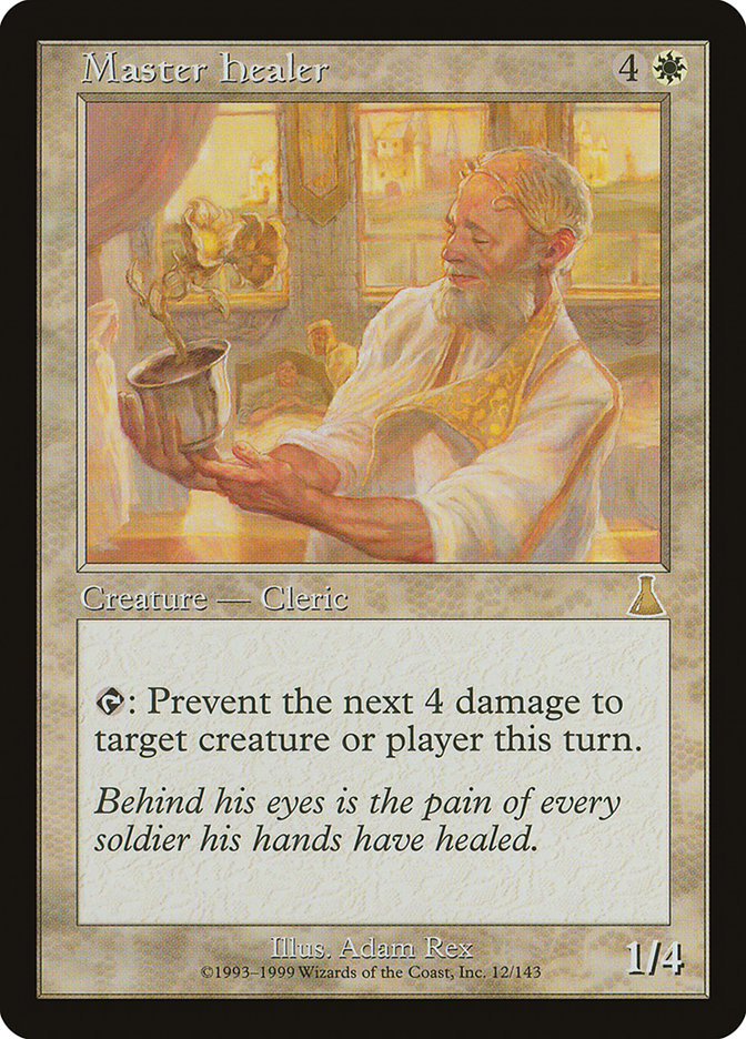 Master Healer [Urza's Destiny] Magic: The Gathering