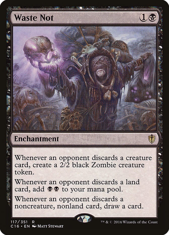 Waste Not [Commander 2016] Magic: The Gathering