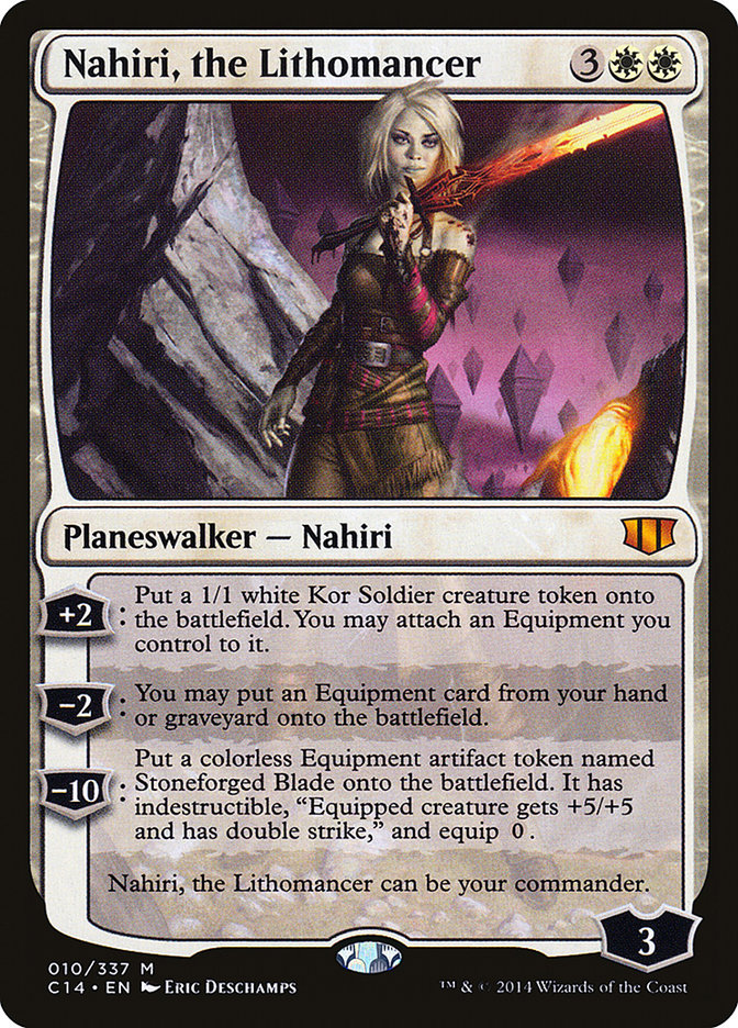 Nahiri, the Lithomancer [Commander 2014] Magic: The Gathering