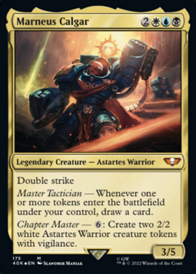 Marneus Calgar [Warhammer 40,000] Magic: The Gathering
