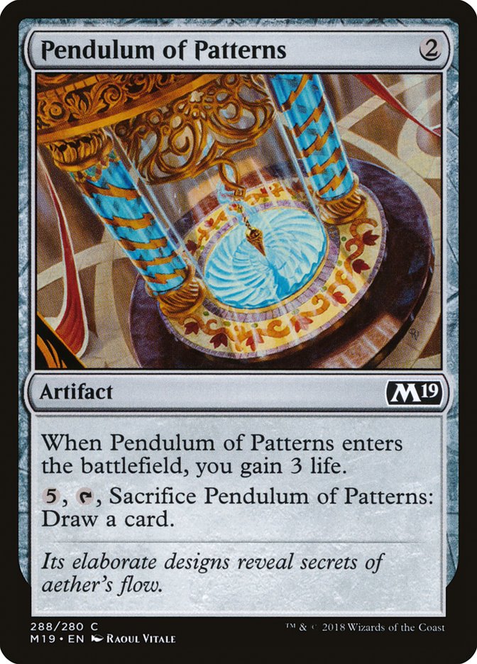 Pendulum of Patterns [Core Set 2019] Magic: The Gathering