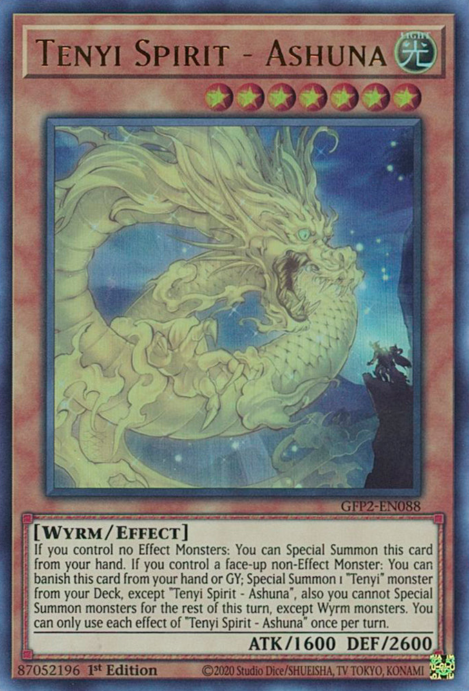 Tenyi Spirit - Ashuna [GFP2-EN088] Ultra Rare - Yugioh Cards For Your TCG Needs!