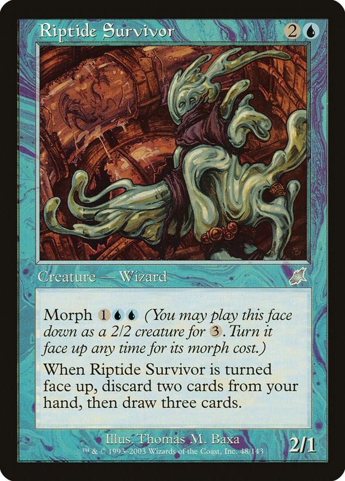 Riptide Survivor [Scourge] Magic: The Gathering