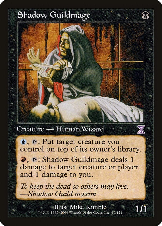 Shadow Guildmage [Time Spiral Timeshifted] Magic: The Gathering