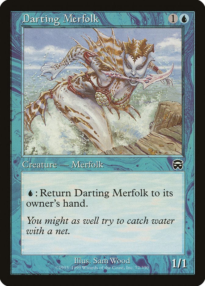 Darting Merfolk [Mercadian Masques] Magic: The Gathering