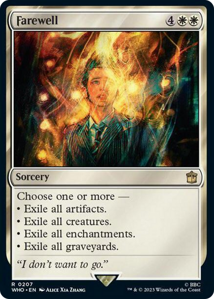 Farewell [Doctor Who] Magic: The Gathering