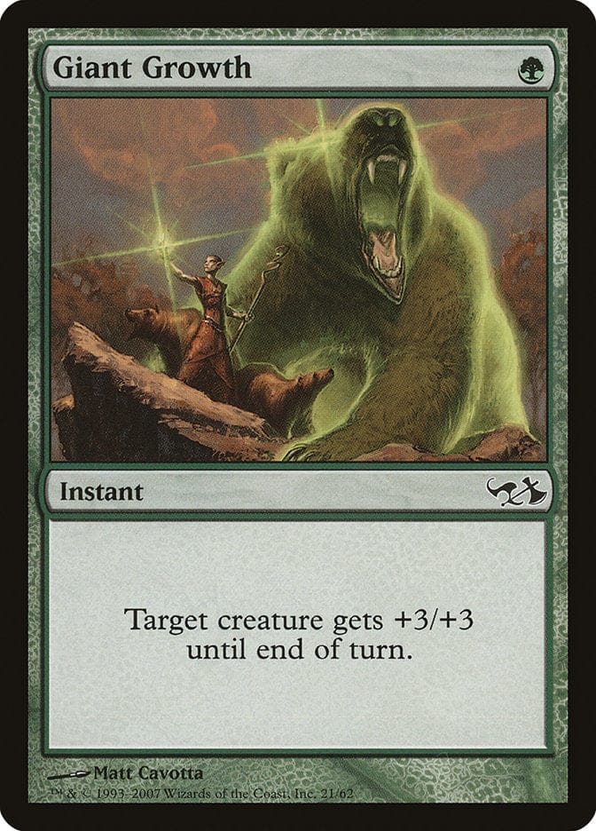 Giant Growth [Duel Decks: Elves vs. Goblins] Magic: The Gathering