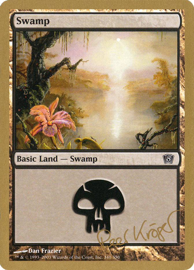 Swamp (pk341) (Peer Kroger) [World Championship Decks 2003] Magic: The Gathering