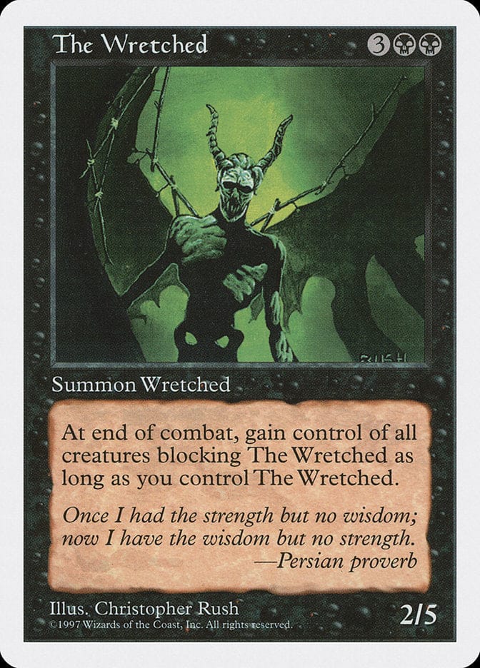 The Wretched [Fifth Edition] Magic: The Gathering