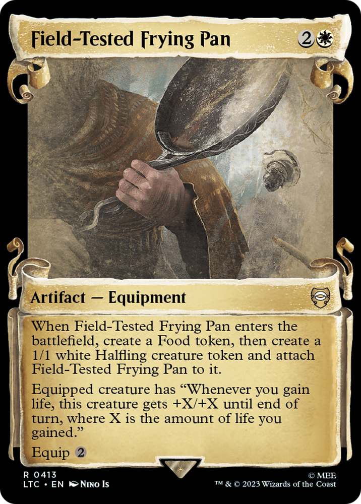 Field-Tested Frying Pan [The Lord of the Rings: Tales of Middle-Earth Commander Showcase Scrolls] Magic: The Gathering