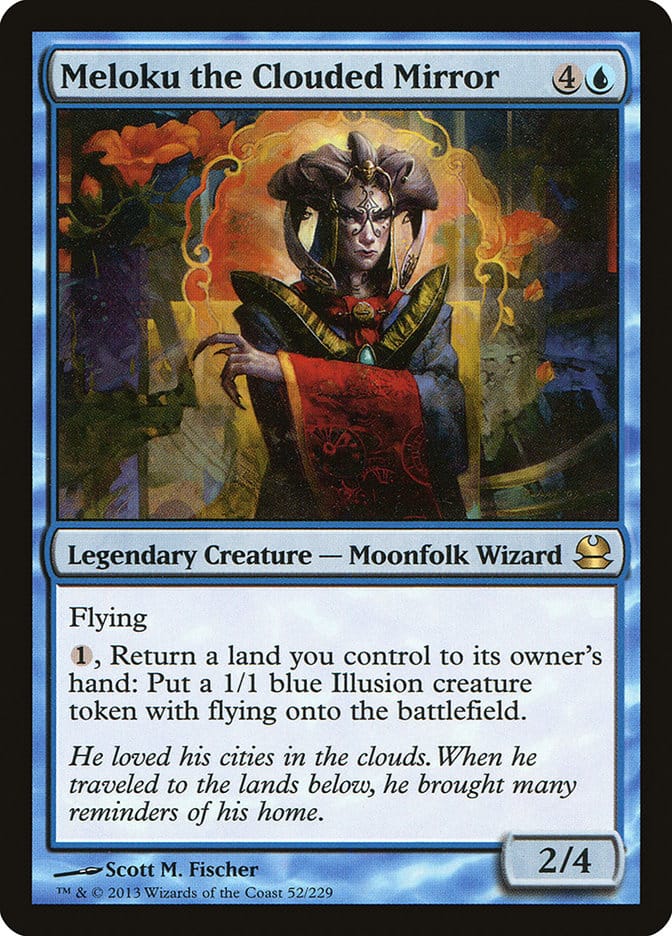 Meloku the Clouded Mirror [Modern Masters] Magic: The Gathering