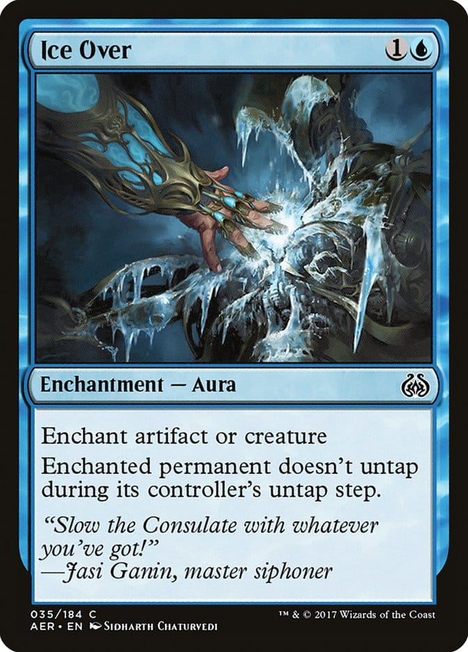 Ice Over [Aether Revolt] Magic: The Gathering