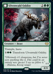 Ulvenwald Oddity // Ulvenwald Behemoth [Innistrad: Crimson Vow] Magic: The Gathering