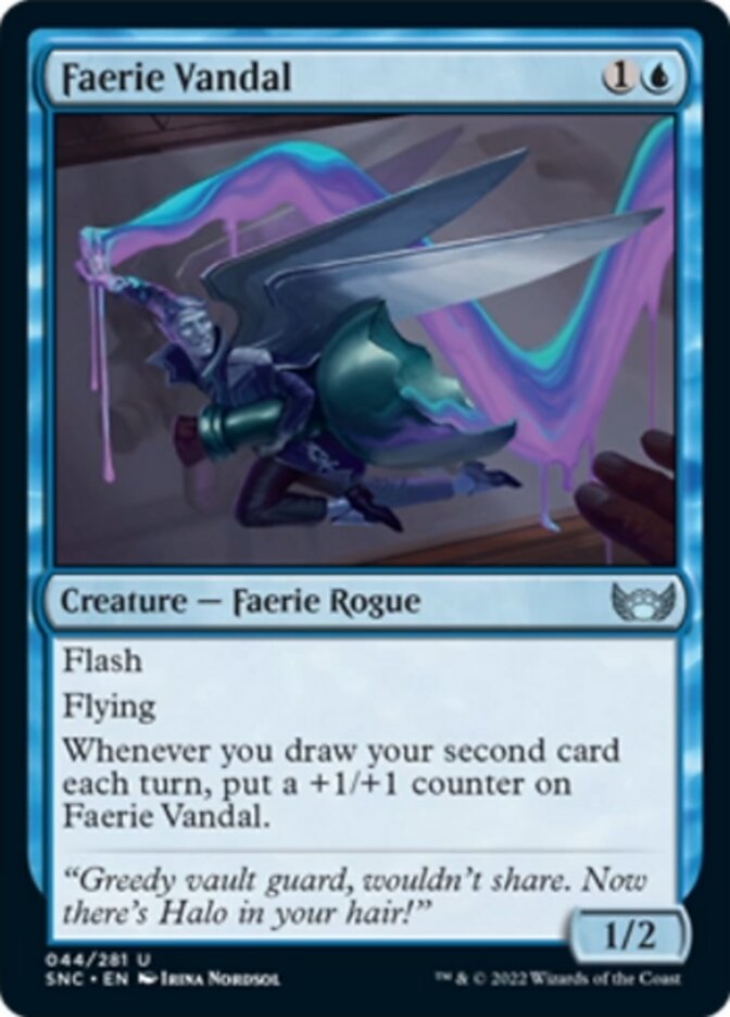Faerie Vandal [Streets of New Capenna] Magic: The Gathering