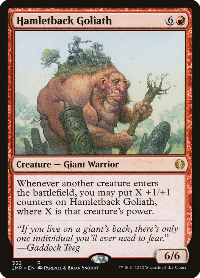 Hamletback Goliath [Jumpstart] Magic: The Gathering