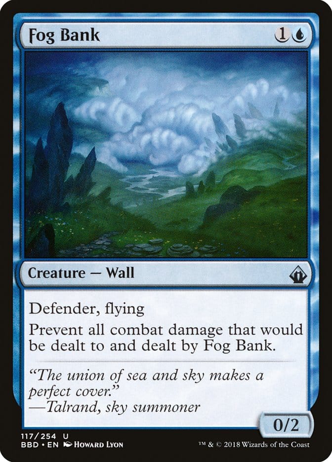 Fog Bank [Battlebond] Magic: The Gathering