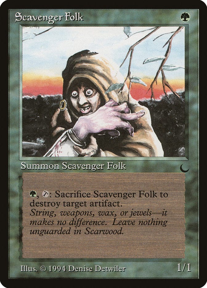 Scavenger Folk [The Dark] Magic: The Gathering